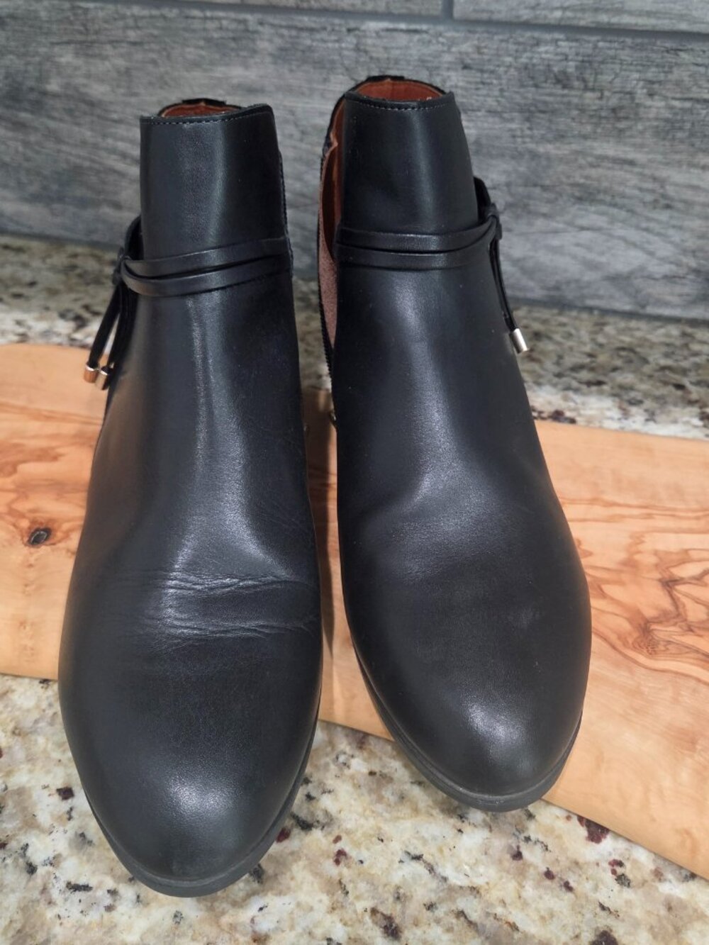 Pikolino Daroca Black Tassel Bootie Leather Suede | Size 41 (10-10.5)